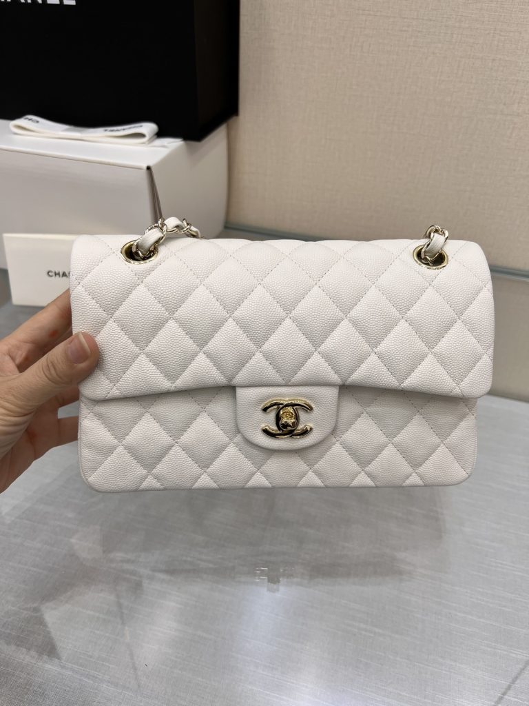 Why the Chanel Flap Bag in White Lambskin Is a Must-Have for 2025