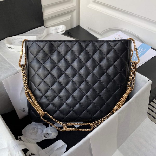 Chanel AS2977 Small Box Bag Shoulder bag Black