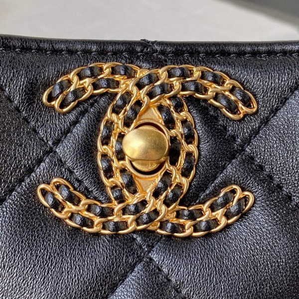 Chanel AS2977 Small Box Bag Shoulder bag Black - Image 2