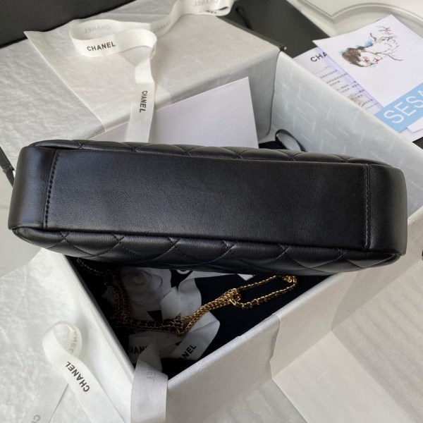 Chanel AS2977 Small Box Bag Shoulder bag Black - Image 5
