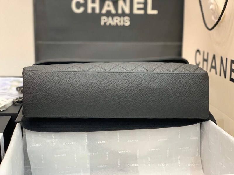 Chanel AS8095 Chanel Flap bag Calfskin Black - Image 5