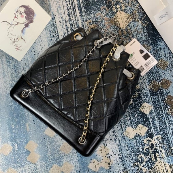 Chanel A94485 Gabrielle Backpack Black - Image 3