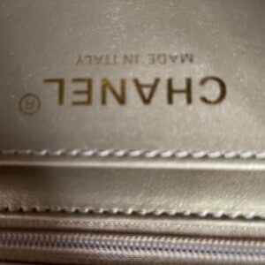 Chanel AS1786 Flap Bag Shoulder Handbag Lambskin Light Purple