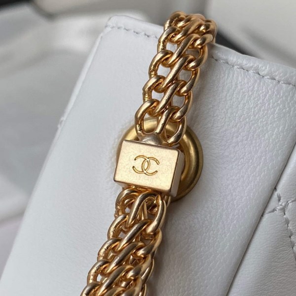 Chanel AS2977 Small Box Bag Shoulder bag White - Image 4