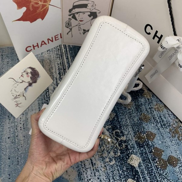 Chanel A94485 Gabrielle Backpack White - Image 4