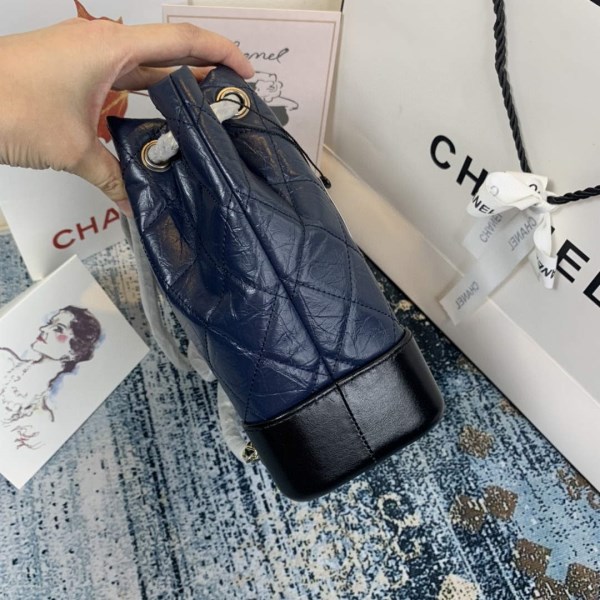 Chanel A94485 Gabrielle Backpack Navy Blue - Image 2