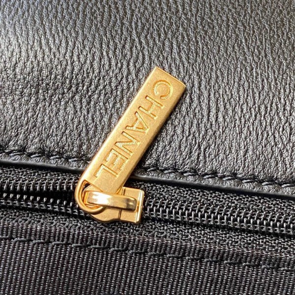 Chanel AS2976 Flap Bag Lambskin Black - Image 5
