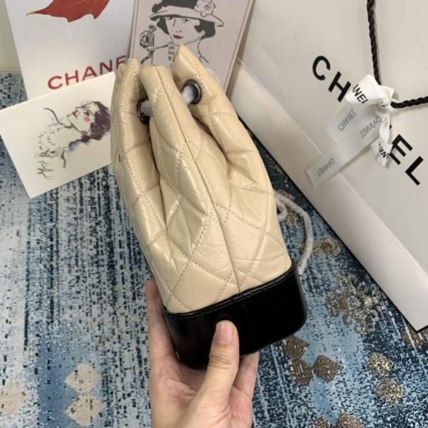 Chanel A94485 Gabrielle Backpack Apricot - Image 2