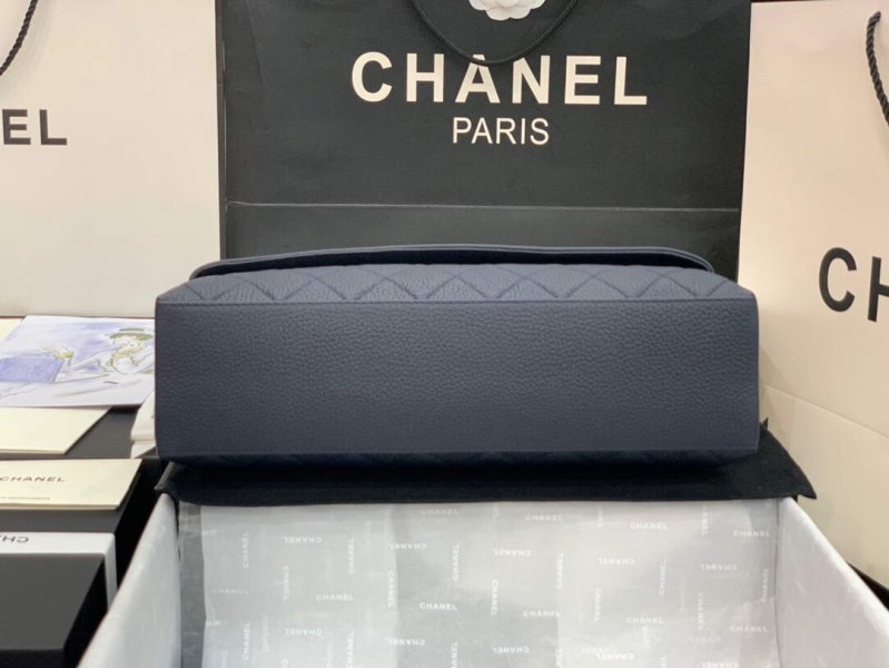 Chanel AS8095 Chanel Flap bag Calfskin Navy blue - Image 5