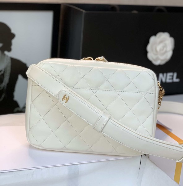 Chanel Camera Case AS2923 Bag White