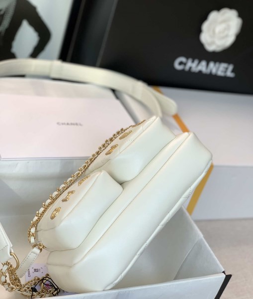 Chanel Camera Case AS2923 Bag White - Image 5