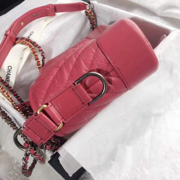 Chanel AS0865 Chanel’s Gabrielle Small Hobo Bag V gird Pulm Smooth Calfskin - Image 5